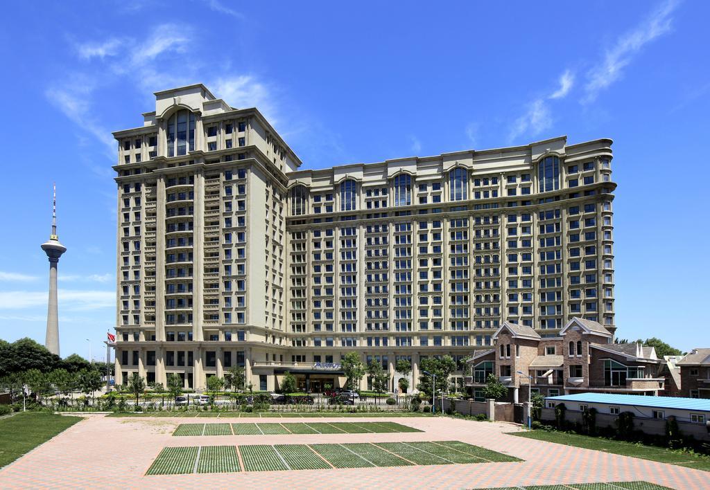 Ariva Tianjin Serviced Apartment Exterior foto